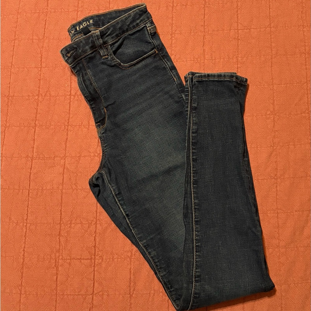 American Eagle Dark Blue Denim Jeans